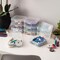 Pencil Case Boxes, 10-Pack, |Made in USA|, Plastic Bead Organizing Containers with Snap Lid for Arts, Crafts, Ephemera, Stickers, & Dance Cheer, Clear - Small